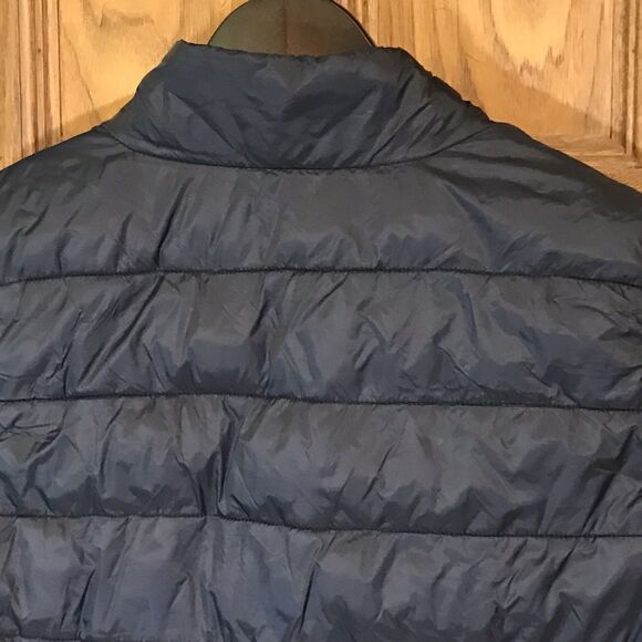 Xersion Quilted Nylon Puffer Vest Men 2XL Black Pockets Full  Zip Front Packable - Picture 9 of 9